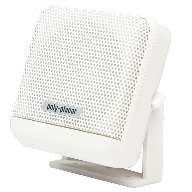 Poly-Planar VHF Extension Speaker - 10W Surface Mount - (Single) White [MB41W]-Speakers-JadeMoghul Inc.