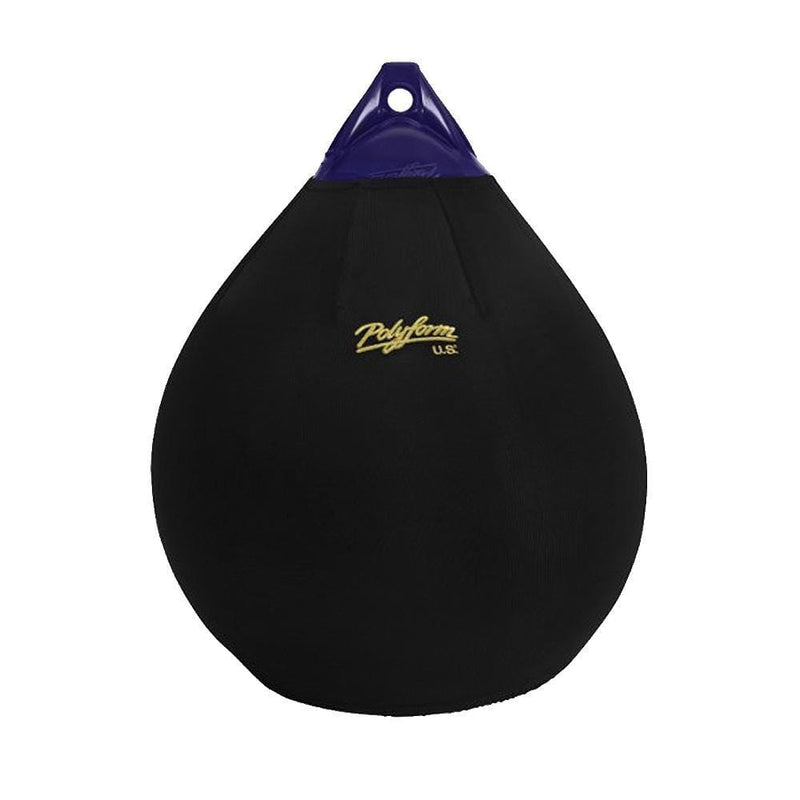 Polyform Fender Cover f-A-1 Ball Style - Black [EFC-A1]-Fender Covers-JadeMoghul Inc.