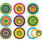 POP OUTS WITH PIZZAZZ MOD CIRCLES-Learning Materials-JadeMoghul Inc.