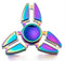POPIGIS Toys Crystal LED Hand Fidget Clear Flash Light EDC Finger Spinner For Autism ADHD Relief Focus Anxiety Stress Relax Gift AExp