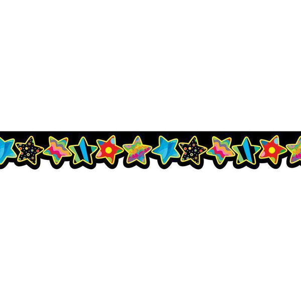 POPPIN PATTERNS STARS BORDER-Learning Materials-JadeMoghul Inc.