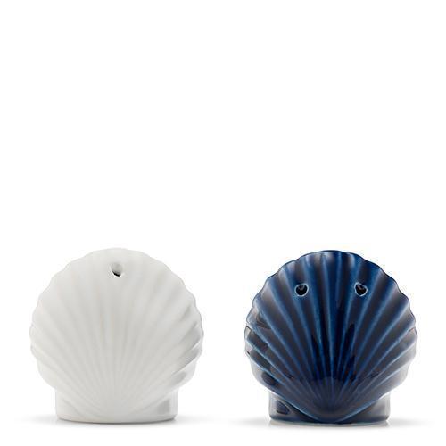 Popular Wedding Favors Seashell Salt & Pepper Shaker Set (Pack of 1) JM Weddings