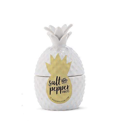 Popular Wedding Favors Stacked Pineapple Salt & Pepper Shaker Set (Pack of 6) JM Weddings