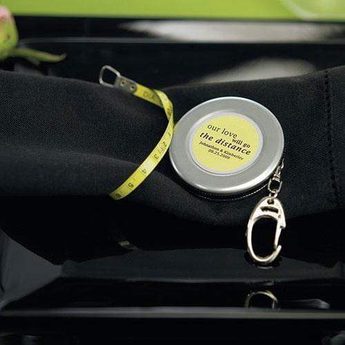 Tape Measure Keychain Wedding Favor (Pack of 1)