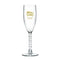 Twisted Stem Champagne Glasses - Personalized (Pack of 1)