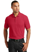 Port Authority Core Classic Pique Polo. K100-Polos/knits-Rich Red-6XL-JadeMoghul Inc.