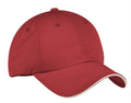 Port Authority Dry ZoneCap. C838-Caps-Mars Red/ Stone-OSFA-JadeMoghul Inc.