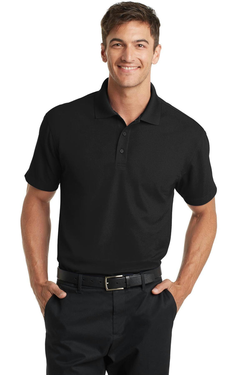 Port Authority Dry ZoneGrid Polo. K572-Polos/knits-Black-4XL-JadeMoghul Inc.