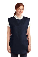 Port Authority Easy Care Cobbler Apron with Stain Release. A705-Workwear-Navy-L/XL-JadeMoghul Inc.