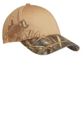 Port Authority Embroidered Camouflage Cap. C820-Caps-Realtree MAX-5/ Tan/ Bass-OSFA-JadeMoghul Inc.