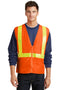 Port Authority Enhanced Visibility Vest. SV01-Workwear-Safety Orange/ Reflective-2/3X-JadeMoghul Inc.