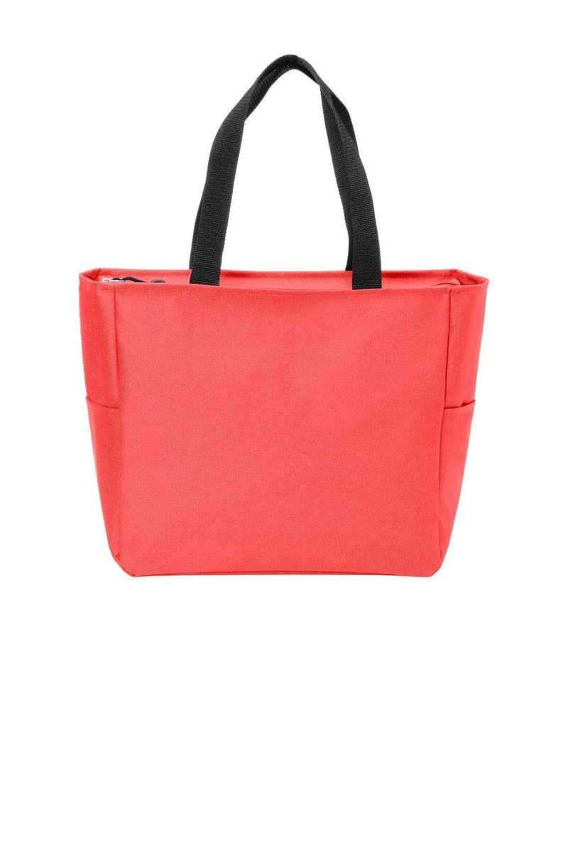 Port Authority Essential Zip Tote. BG410-Bags-Hibiscus-OSFA-JadeMoghul Inc.