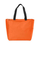 Port Authority Essential Zip Tote. BG410-Bags-Neon Orange-OSFA-JadeMoghul Inc.