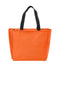 Port Authority Essential Zip Tote. BG410-Bags-Neon Orange-OSFA-JadeMoghul Inc.