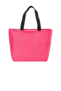 Port Authority Essential Zip Tote. BG410-Bags-Neon Pink-OSFA-JadeMoghul Inc.