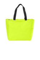 Port Authority Essential Zip Tote. BG410-Bags-Safety Yellow-OSFA-JadeMoghul Inc.