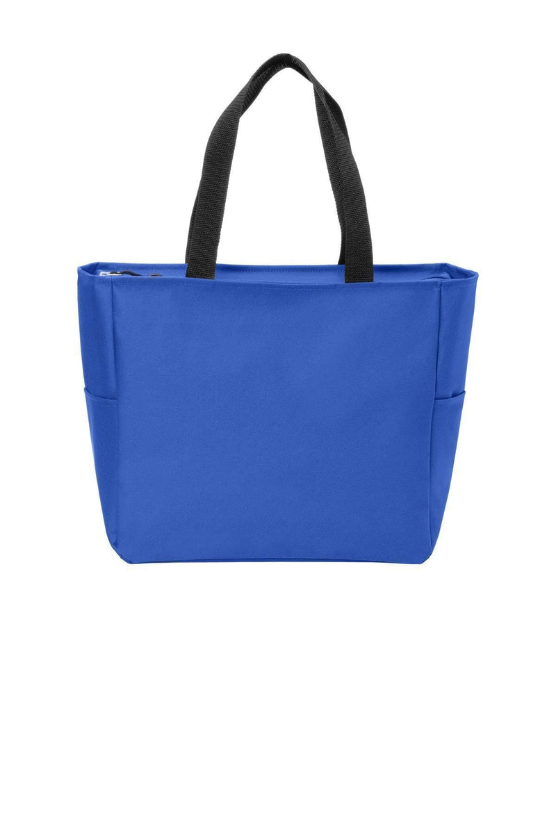 Port Authority Essential Zip Tote. BG410-Bags-True Royal-OSFA-JadeMoghul Inc.