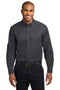 Port Authority Extended Size Long Sleeve Easy Care Shirt. S608ES-Woven Shirts-Classic Navy/ Light Stone-10XL-JadeMoghul Inc.