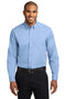 Port Authority Extended Size Long Sleeve Easy Care Shirt. S608ES-Woven Shirts-Light Blue/Light Stone-10XL-JadeMoghul Inc.