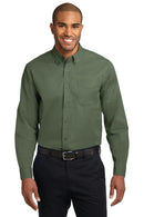 Port Authority Extended Size Long Sleeve Easy Care Shirt. S608ES-Woven Shirts-Yellow-10XL-JadeMoghul Inc.