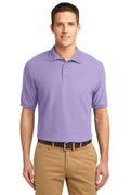 Port Authority Extended Size Silk Touch Polo. K500ES-Polos/knits-Bright Lavender-8XL-JadeMoghul Inc.