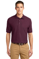 Port Authority Extended Size Silk Touch Polo. K500ES-Polos/knits-Maroon-9XL-JadeMoghul Inc.