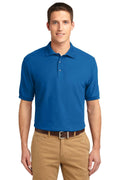 Port Authority Extended Size Silk Touch Polo. K500ES-Polos/knits-Strong Blue-8XL-JadeMoghul Inc.