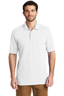 Port Authority EZCotton Polo. K8000-Polos/knits-White-XS-JadeMoghul Inc.