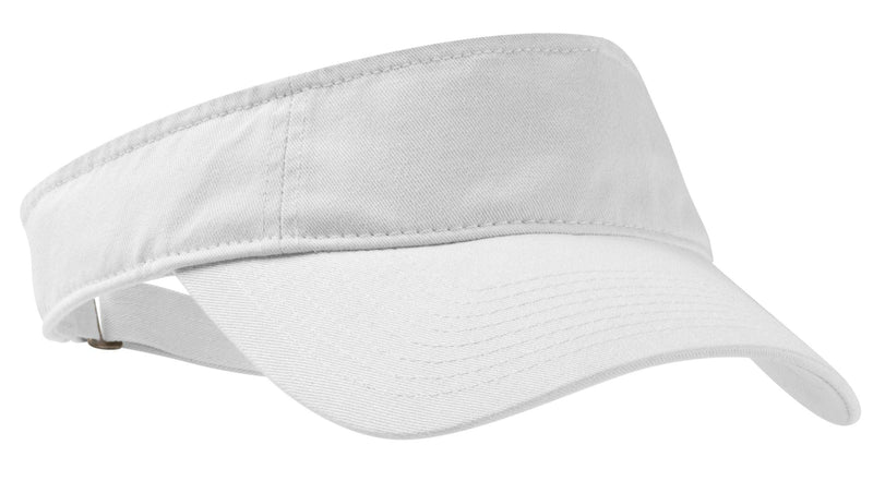 Port Authority Fashion Visor. C840-Caps-White-OSFA-JadeMoghul Inc.