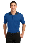 Port Authority Fine Stripe Performance Polo. K558-Polos/knits-Seaport Blue/ Dress Blue Navy-4XL-JadeMoghul Inc.