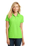 Port Authority Ladies Core Classic Pique Polo. L100-Polos/knits-Lime-6XL-JadeMoghul Inc.