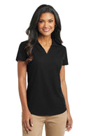 Port Authority Ladies Dry Zone Grid Polo. L572-Ladies-Black-4XL-JadeMoghul Inc.