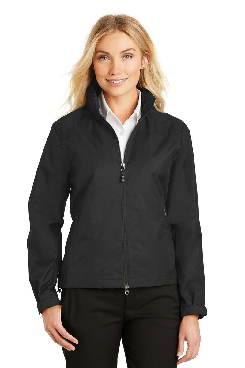 Port Authority Ladies Endeavor Jacket. L768-Outerwear-Black/Black-XXL-JadeMoghul Inc.