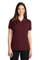 Port Authority Ladies EZCotton Polo. LK8000-Polos/knits-Maroon-4XL-JadeMoghul Inc.