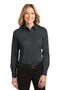 Port Authority Ladies Long Sleeve Easy Care Shirt. L608-Woven Shirts-Classic Navy/ Light Stone-6XL-JadeMoghul Inc.