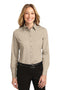 Port Authority Ladies Long Sleeve Easy Care Shirt. L608-Woven Shirts-Dark Green/Navy-6XL-JadeMoghul Inc.