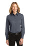 Port Authority Ladies Long Sleeve Easy Care Shirt. L608-Woven Shirts-Dark Green/Navy-6XL-JadeMoghul Inc.