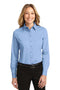 Port Authority Ladies Long Sleeve Easy Care Shirt. L608-Woven Shirts-Light Blue/Light Stone-XXL-JadeMoghul Inc.