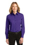 Port Authority Ladies Long Sleeve Easy Care Shirt. L608-Woven Shirts-Purple/Light Stone-XXL-JadeMoghul Inc.