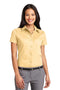 Port Authority Ladies Short Sleeve Easy Care Shirt. L508-Woven Shirts-Yellow-6XL-JadeMoghul Inc.