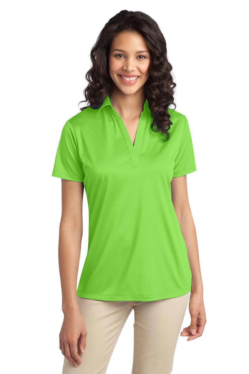 Port Authority Ladies Silk Touch Performance Polo. L540-Polos/knits-Lime-4XL-JadeMoghul Inc.