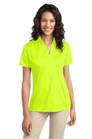 Port Authority Ladies Silk Touch Performance Polo. L540-Polos/knits-Neon Yellow-4XL-JadeMoghul Inc.