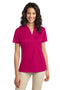 Port Authority Ladies Silk Touch Performance Polo. L540-Polos/knits-Pink Raspberry-4XL-JadeMoghul Inc.