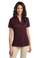 Port Authority Ladies Silk Touch Performance Polo. L540-Polos/knits-White-4XL-JadeMoghul Inc.
