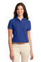 Port Authority Ladies Silk Touch Polo. L500-Polos/knits-Royal-4XL-JadeMoghul Inc.