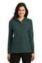 Port Authority Ladies Silk TouchLong Sleeve Polo. L500LS-Polos/knits-Dark Green-4XL-JadeMoghul Inc.