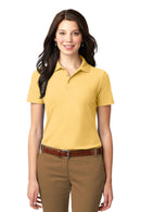 Port Authority Ladies Stain-Resistant Polo. L510-Ladies-Banana-XXL-JadeMoghul Inc.