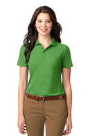 Port Authority Ladies Stain-Resistant Polo. L510-Ladies-Vine Green-4XL-JadeMoghul Inc.