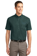 Port Authority Short Sleeve Easy Care Shirt. S508-Woven Shirts-Dark Green/Navy-6XL-JadeMoghul Inc.