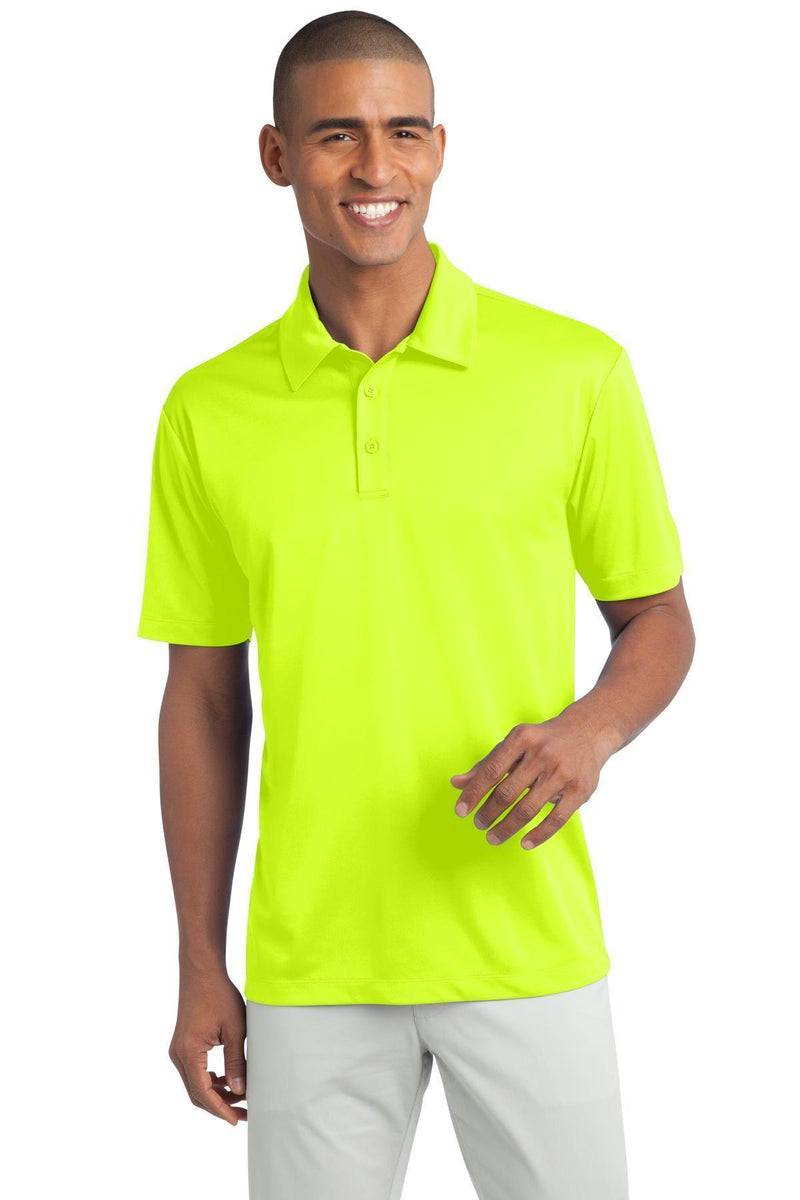 Port Authority Silk Touch Performance Polo. K540-Polos/knits-Neon Yellow-4XL-JadeMoghul Inc.